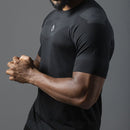 Camiseta Apex Dry Middle Lupus Preto - Sem Costura