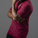 Camiseta Apex Dry New Lupus Vinho - Sem Costura