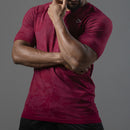 Camiseta Apex Dry New Lupus Vinho - Sem Costura