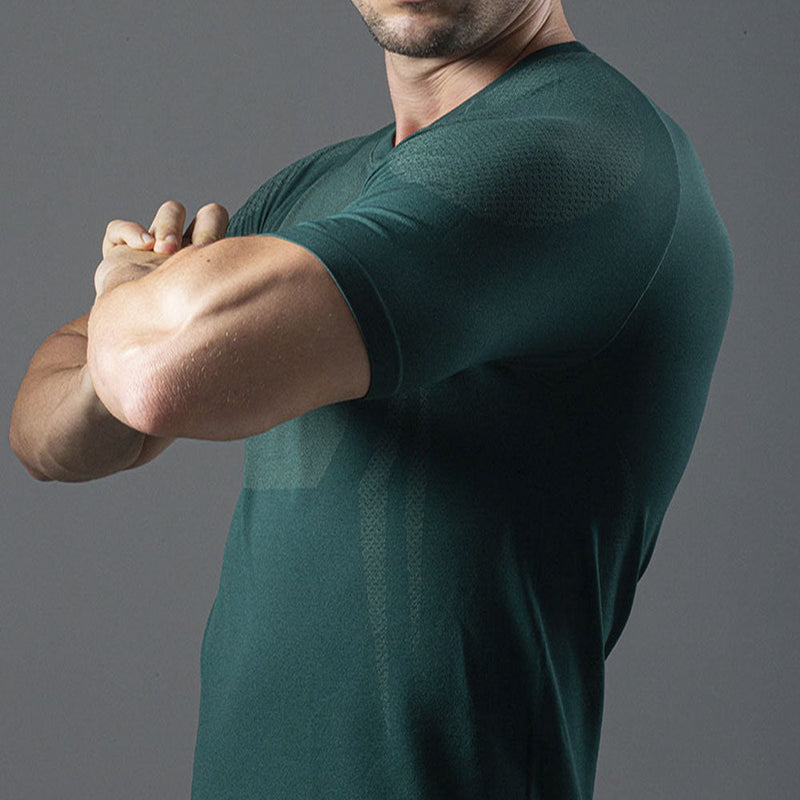 Camiseta Apex Dry New Tenacity Verde - Sem Costura