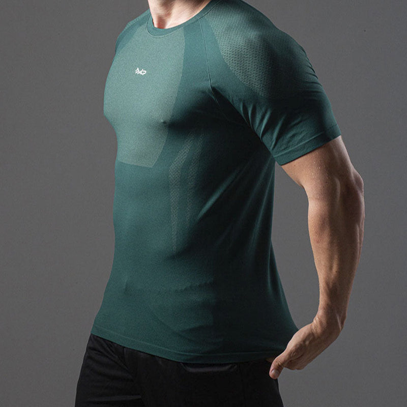 Camiseta Apex Dry New Tenacity Verde - Sem Costura