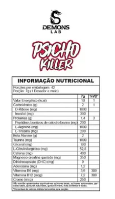 Psycho Killer 294g Demons Labs