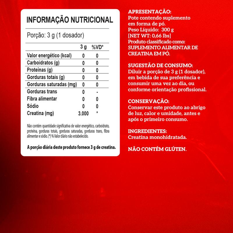 Creatina 300g Integralmedica