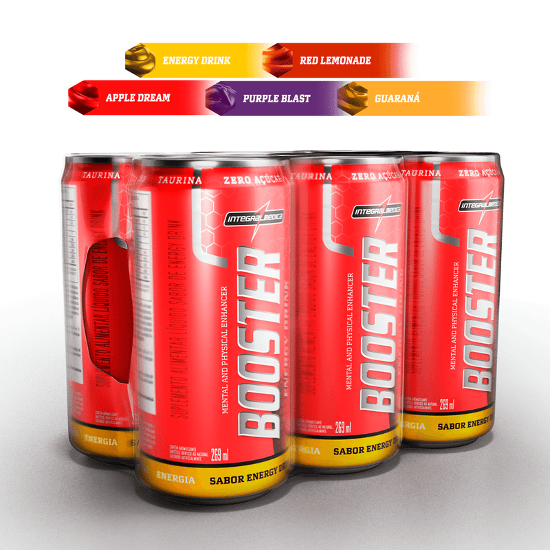 Booster Energy Drink 269ml Integralmedica