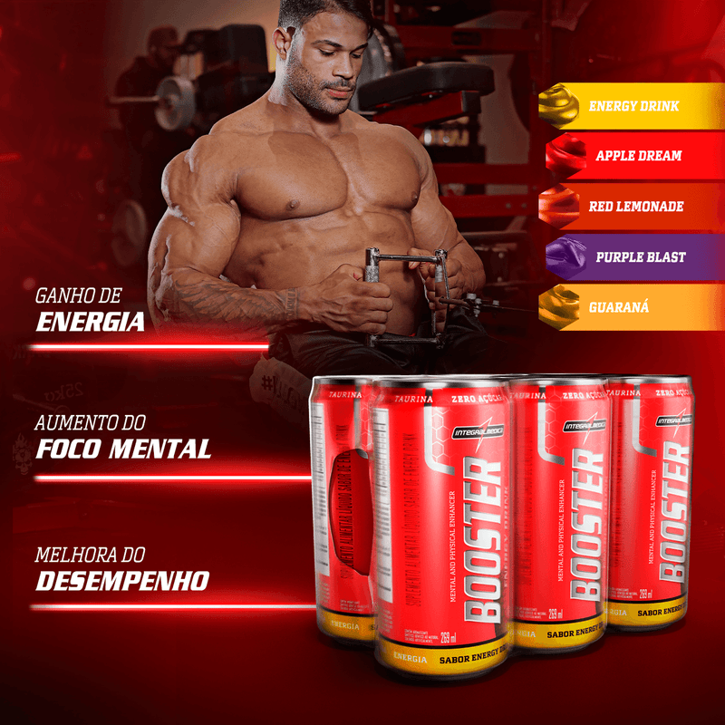 Booster Energy Drink 269ml Integralmedica