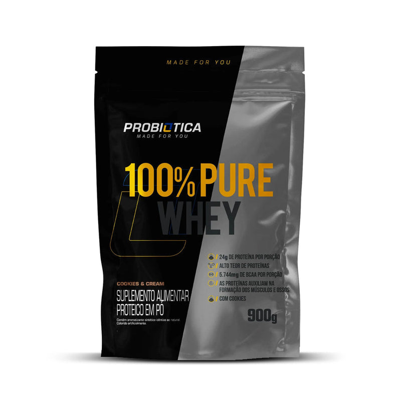 Whey 100% 900G Refil Probiótica