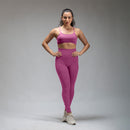 Conjunto Basic Feminino Top e Calça - New Horizon Rosa Rouge
