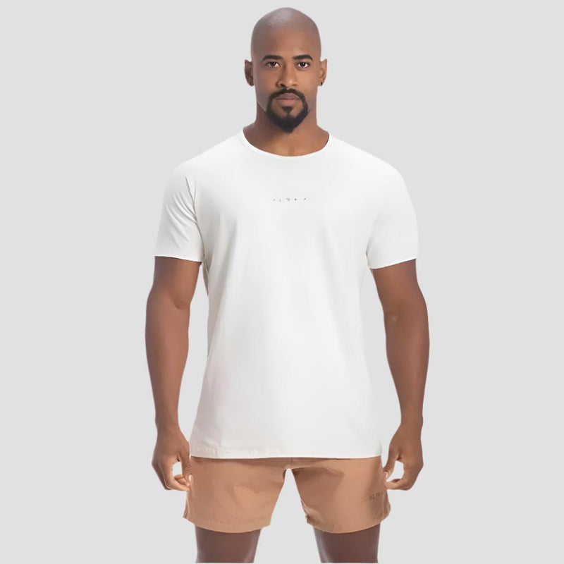 Camiseta Algodão New Horizon Bege