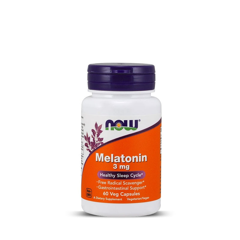 Melatonina 3mg 60 Caps Now Sports