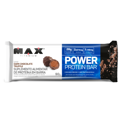 Power Protein Bar Dark 90g Max Titanium