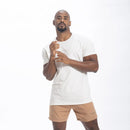 Camiseta Algodão New Horizon Bege