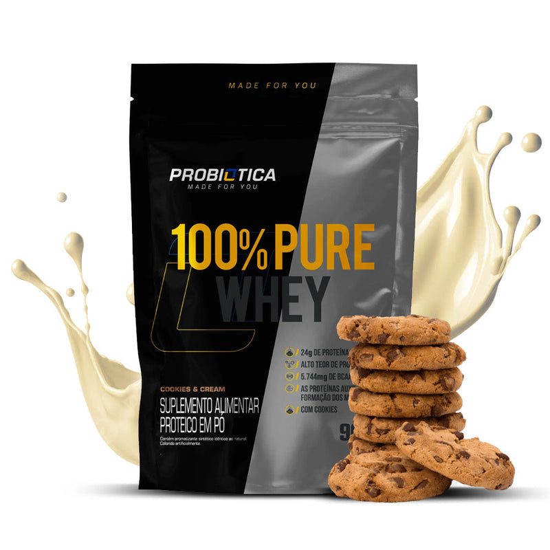 Whey 100% 900G Refil Probiótica