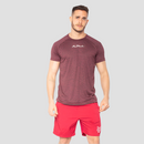 Camiseta Dry Fit  New Fluid Mescla Vinho