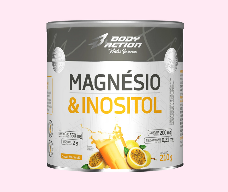 Magnésio & Inositol | 210g - Bodyaction