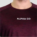 Camiseta Dry Mescla Vinho