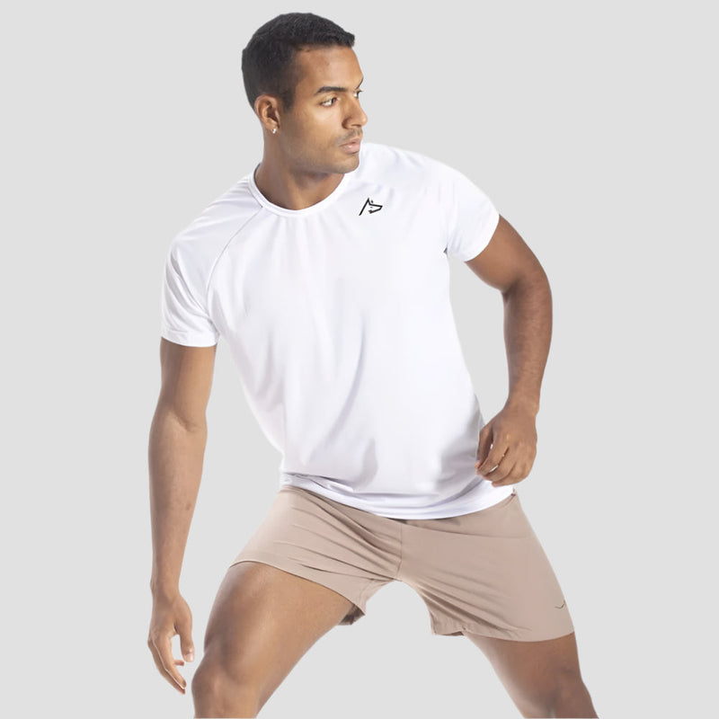 Camiseta Dry Fit Wolf Branco