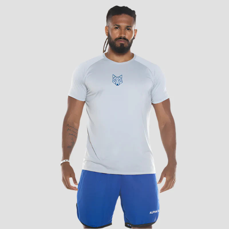 Kit 6 Camisetas Dry Fit Lobo Geométrico