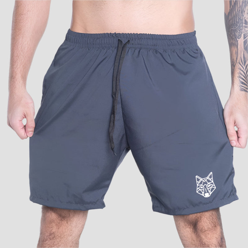 Short Dry Fit Lobo Chumbo