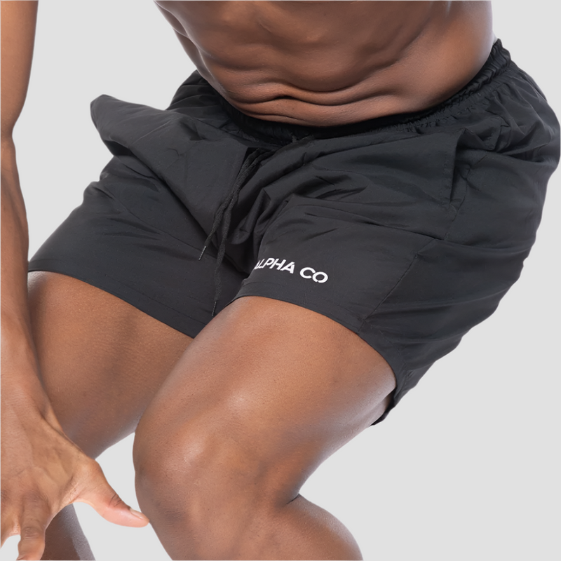 Kit 3 Shorts Pretos Dry Fit Essential