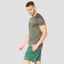 Camiseta Dry Fit  New Fluid Mescla Verde