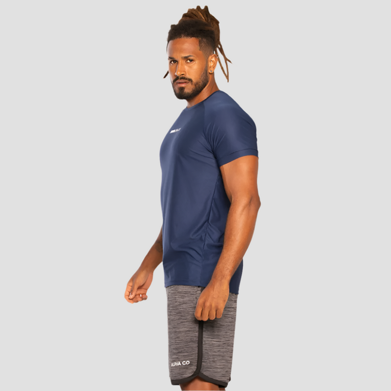 Camiseta Dry Direction Azul Marinho