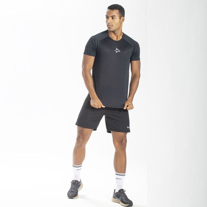 Camiseta Dry Fit Middle Lupus Preto