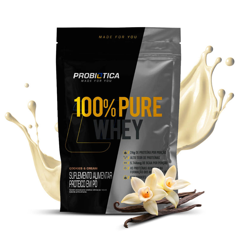 Whey 100% 900G Refil Probiótica
