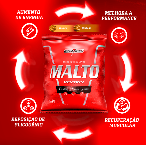Malto Sabor Natural 1kg Integralmedica