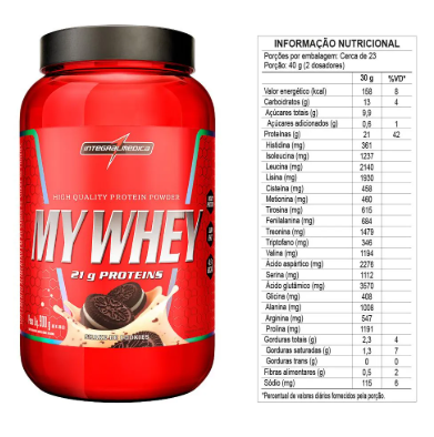 My Whey 900G Integralmedica