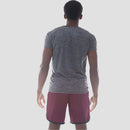 Camiseta Dry Fit Essential Mescla Cinza