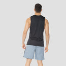 Regata Machão Dry Fit Wolf Preto