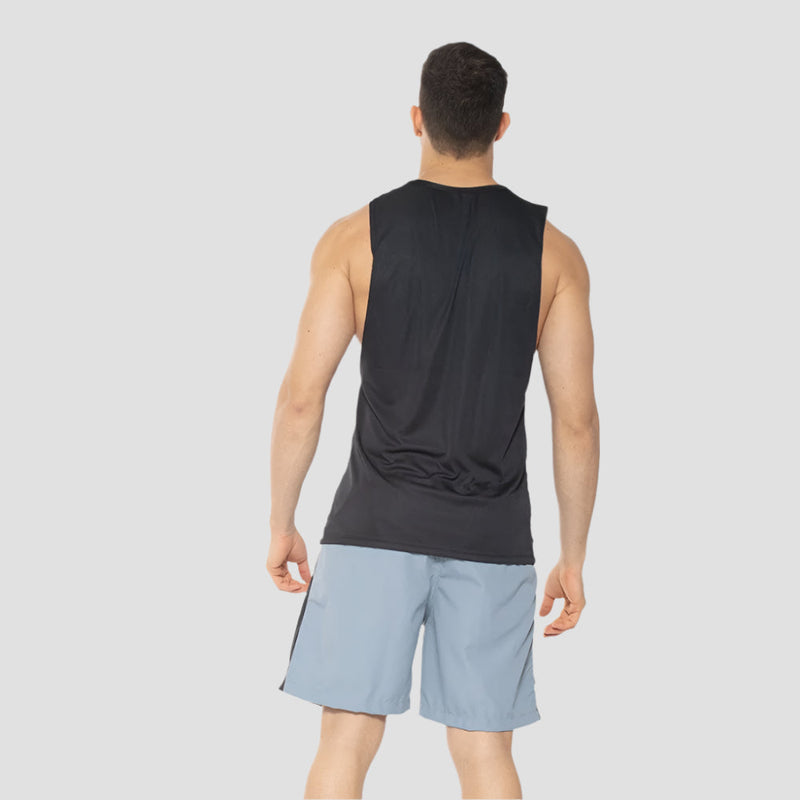 Regata Machão Dry Fit Wolf Preto