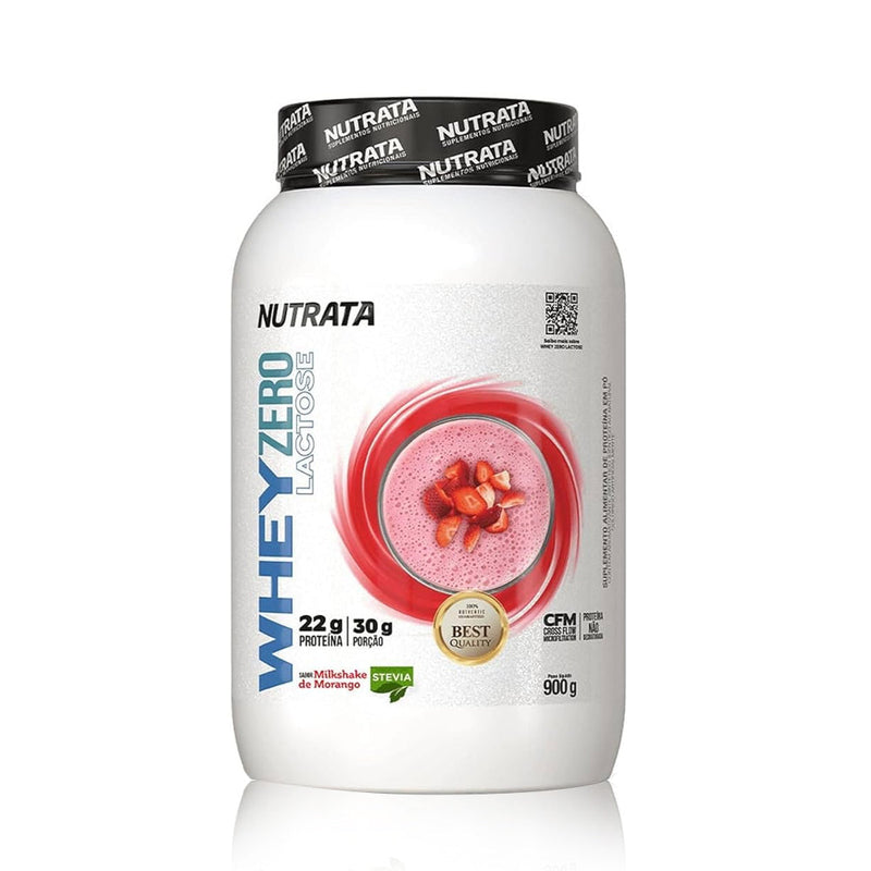 100% Pure Whey Zero Lactose 900g Nutrata