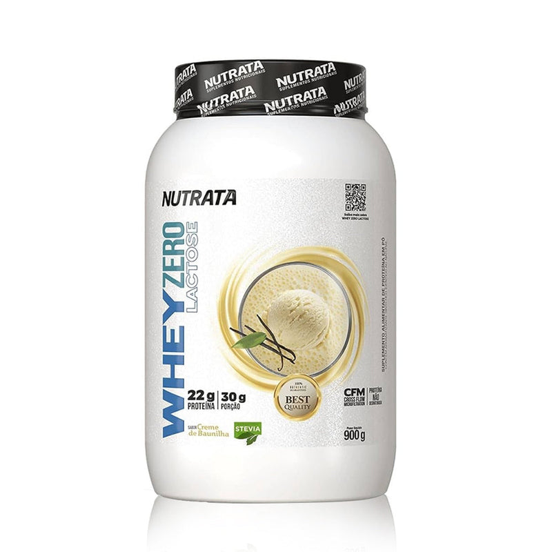 100% Pure Whey Zero Lactose 900g Nutrata