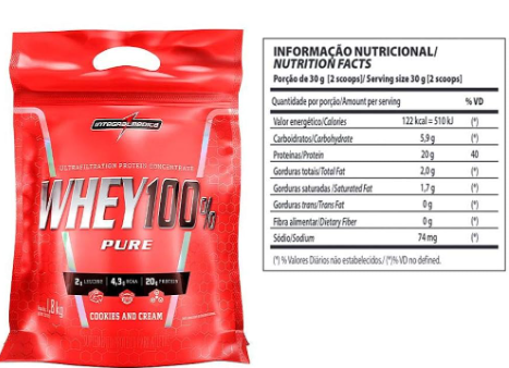 Combo Creatina 300g + Whey 100% Chocolate 900g Integralmedica