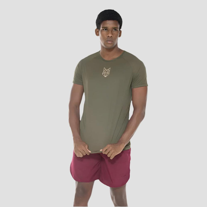 CAMISETA LOBO GEOMÉTRICO