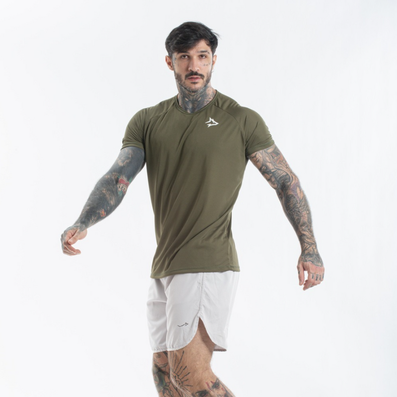 Camiseta Dry Fit New Lupus Verde Uva