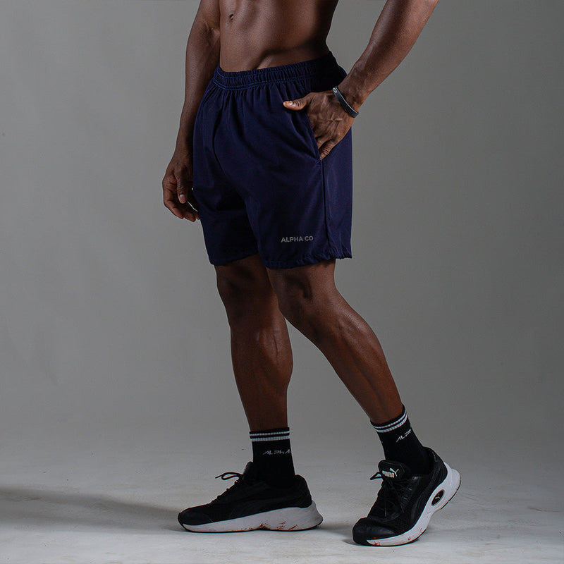 Short Dry Essential Azul Marinho