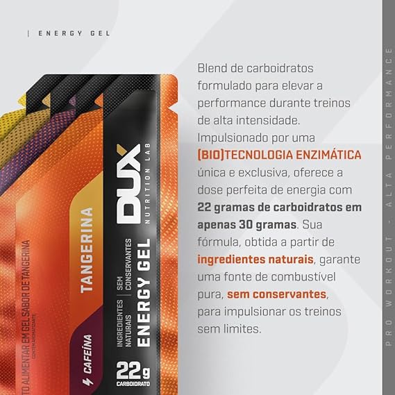 ENERGY GEL 30G DUX NUTRITION