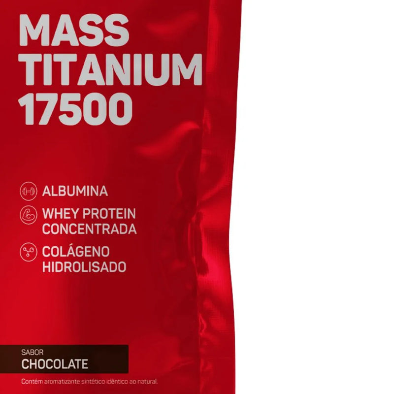 Mass 17500 Zero Lactose Refil 2,4kg Max Titanium