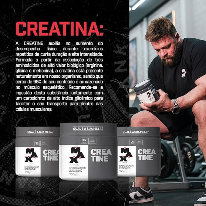 Creatina 300g Max Titanium