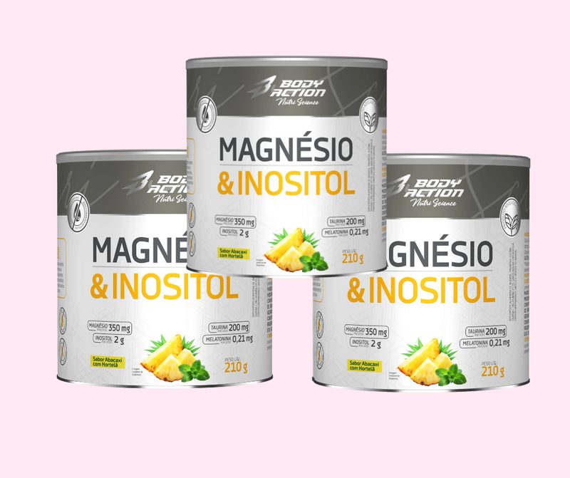 Magnésio & Inositol | 210g - Bodyaction