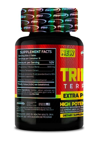 TRIBULUS 95% SAPORININS  100 CAPS PROSIZE
