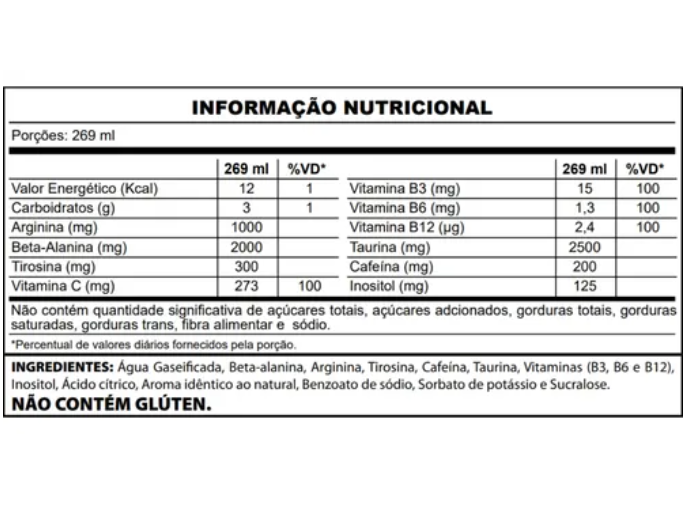 PRE TREINO INSANE CLOWN 269ML DEMONS LAB