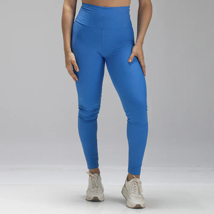 Conjunto Basic Feminino Top e Calça - New Horizon Azul Mar