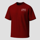 Camiseta Oversized Classic Carmim