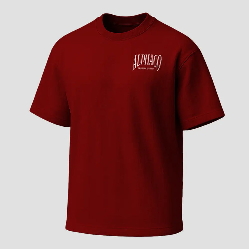 Camiseta Oversized Classic Carmim