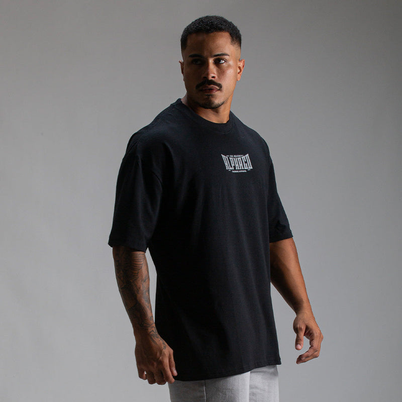 Camiseta Oversized Solid Preto