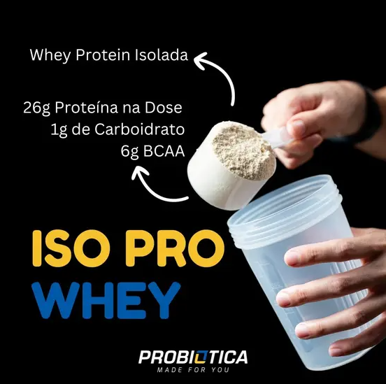 Whey Isolado 900g Probiotica