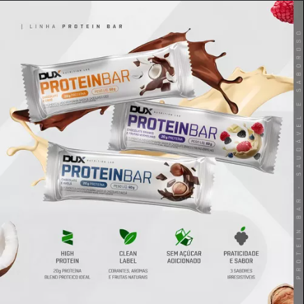 PROTEIN BAR 60G DUX NUTRITION